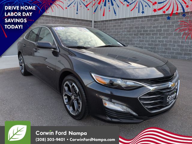 Dark Ash Metallic 2023 Chevrolet Malibu Sedan Front-Wheel Drive Continuously Variable Transmission