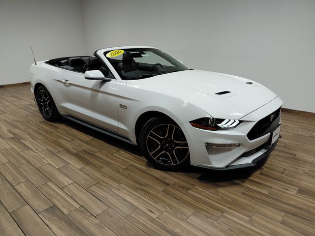 Oxford White 2020 Ford Mustang GT Premium Convertible RWD Convertible Rear-Wheel Drive Automatic