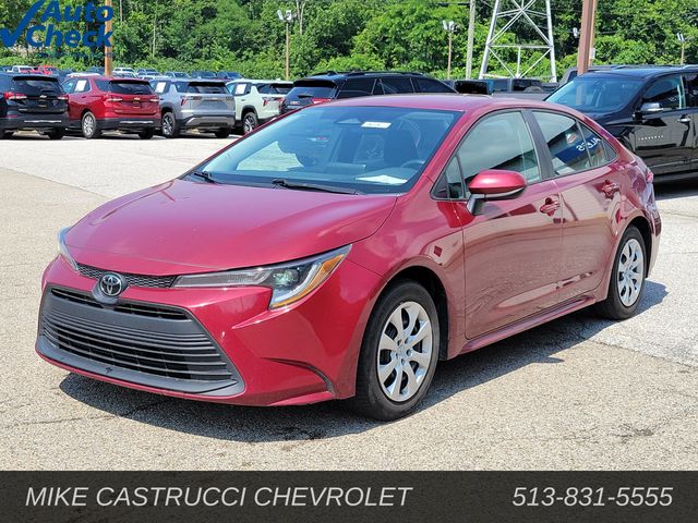Pearl 2024 Toyota Corolla Sedan Front-Wheel Drive Continuously Variable Transmission
