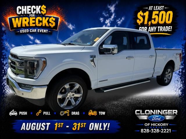 Oxford White 2022 Ford F-150 Pickup Truck Four-Wheel Drive Automatic