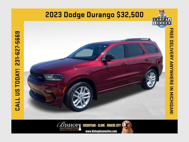 Octane Red Pearlcoat 2023 Dodge Durango SUV / Crossover All-Wheel Drive 8-Speed Automatic