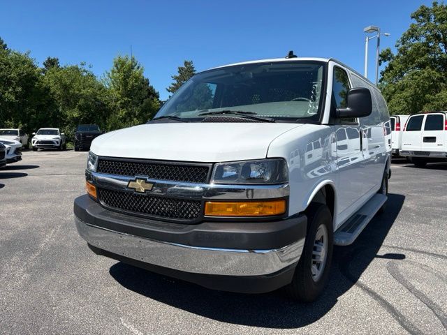 Summit White 2024 Chevrolet Express Cargo 2500 RWD Van Rear-Wheel Drive 8-Speed Automatic Overdrive