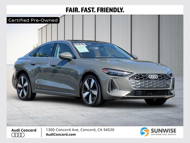 Gray Metallic 2025 Audi A5 Sedan All-Wheel Drive 7-Speed Automatic