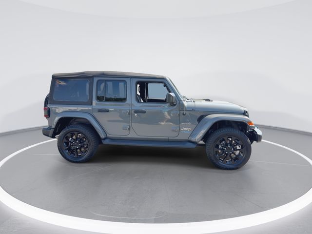 Used 2022 Gray Jeep Unlimited Sahara 4xe image 9