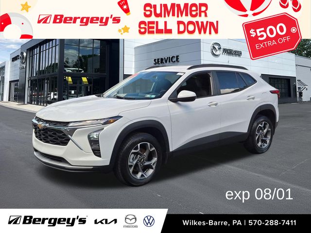 Summit White 2024 Chevrolet Trax SUV / Crossover Front-Wheel Drive 6-Speed Automatic