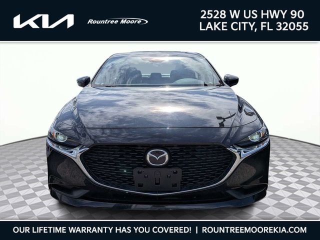 Jet Black 2024 Mazda MAZDA3 Sedan Front-Wheel Drive 6-Speed Automatic