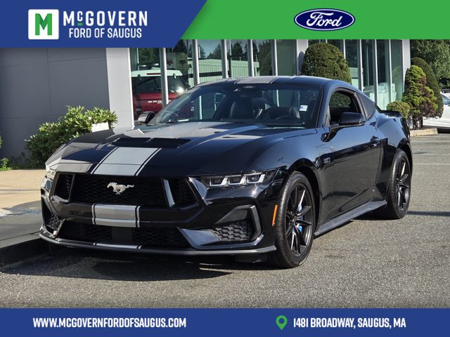 Shadow Black 2024 Ford Mustang Coupe Rear-Wheel Drive 6-Speed Manual