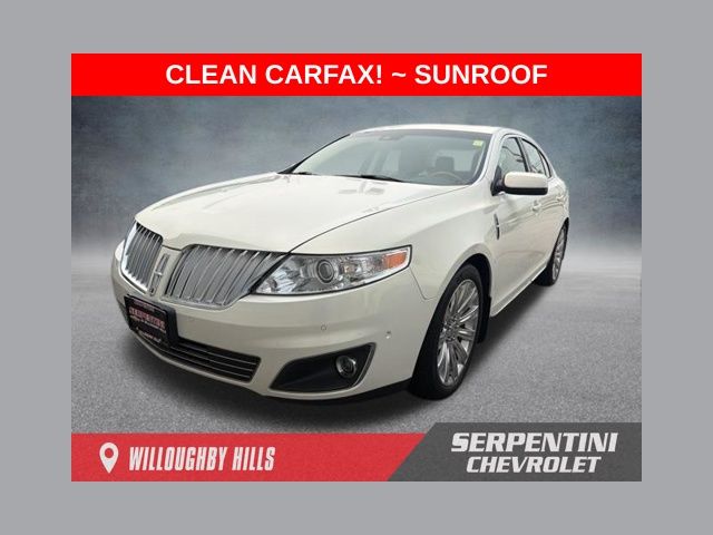 Champagne Metallic 2012 Lincoln MKS Sedan All-Wheel Drive 6-Speed Automatic