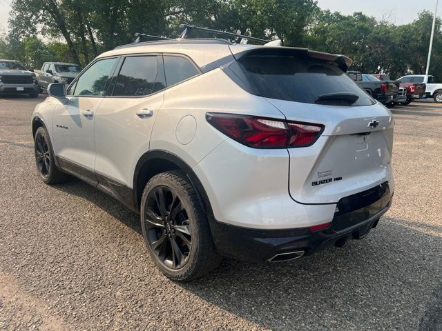 2020 Silver Ice Metallic Chevrolet Blazer RS AWD SUV