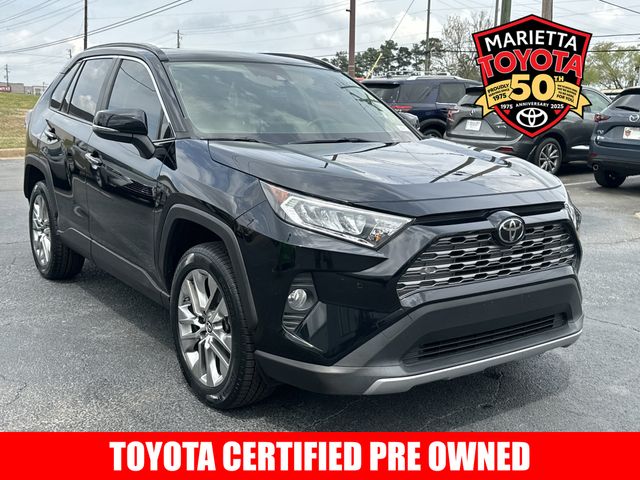 Black 2019 Toyota RAV4 Limited AWD SUV / Crossover All-Wheel Drive 8-Speed Automatic