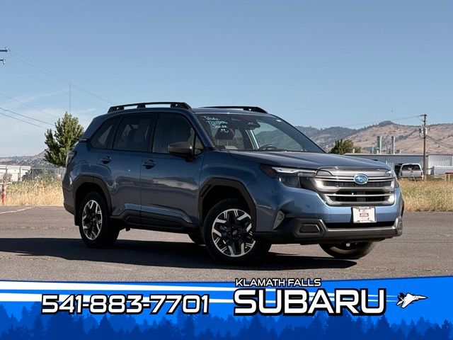Horizon Blue Pearl 2025 Subaru Forester SUV / Crossover All-Wheel Drive Continuously Variable Transmission