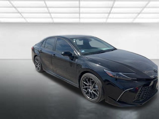 Midnight Black Metallic 2025 Toyota Camry XSE FWD Sedan Front-Wheel Drive Continuously Variable Transmission