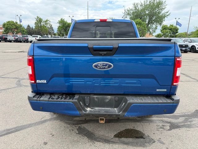 2018 Lightning Blue Ford F-150 XLT 4X4 Truck