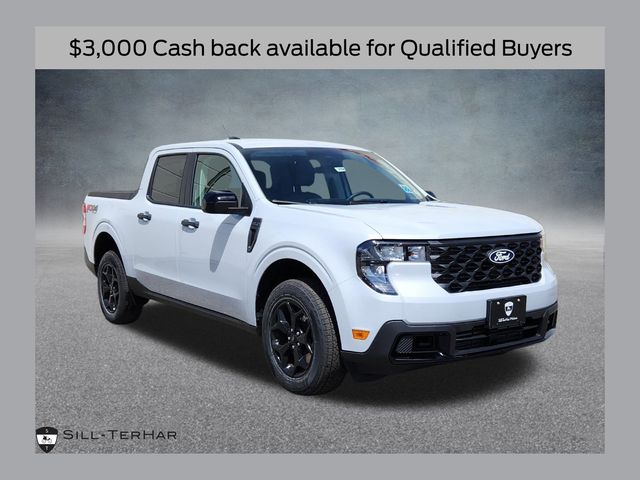 Space White Metallic 2025 Ford Maverick Pickup Truck All-Wheel Drive 8-Speed Automatic