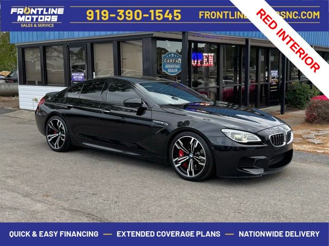 Black Sapphire Metallic 2017 BMW M6 Gran Coupe RWD Sedan Rear-Wheel Drive 7-Speed Automatic