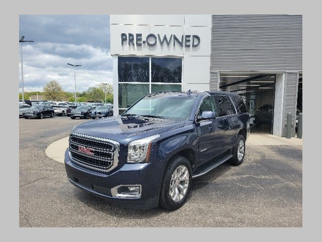Dark Sapphire Blue 2019 GMC Yukon SUV / Crossover Four-Wheel Drive 6-Speed Automatic Overdrive