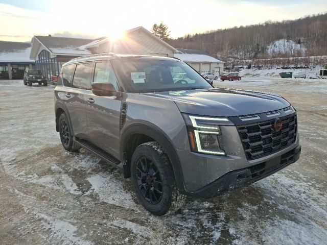 Gun Metallic/Super Black 2026 Nissan Armada PRO-4X 4WD SUV / Crossover Four-Wheel Drive 9-Speed Automatic