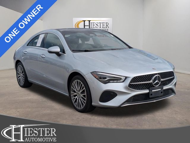 Cirrus Silver Metallic 2025 Mercedes-Benz CLA Coupe All-Wheel Drive 8-Speed Dual Clutch