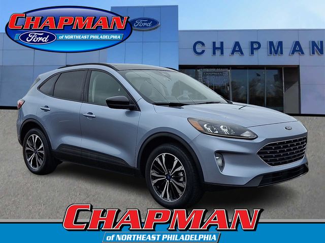 Blue Silver Metallic 2022 Ford Escape SUV / Crossover All-Wheel Drive 8-Speed Automatic