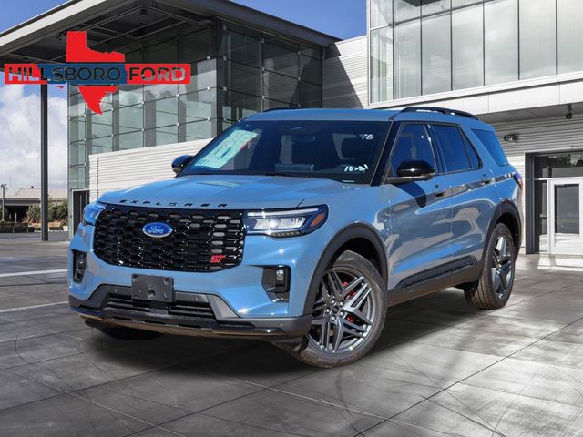 2025 Vapor Blue Metallic Ford Explorer ST SUV