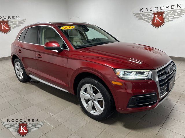 Matador Red Metallic 2018 Audi Q5 SUV / Crossover All-Wheel Drive 7-Speed Automatic