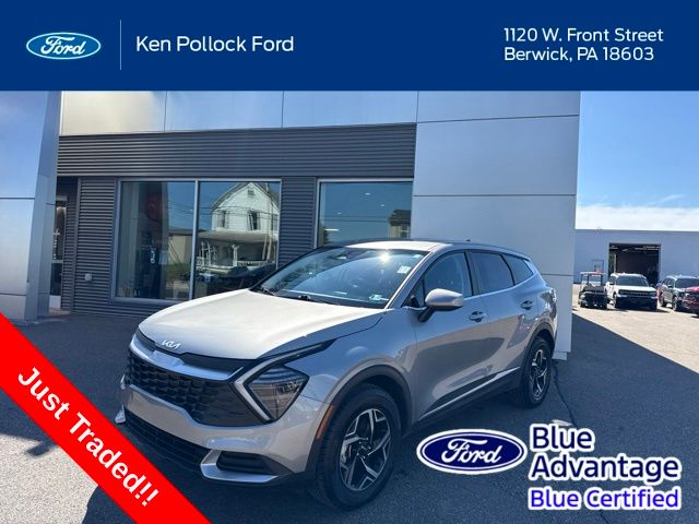 Steel Gray 2025 Kia Sportage SUV / Crossover All-Wheel Drive 8-Speed Automatic
