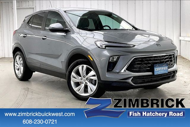 Moonstone Gray Metallic 2024 Buick Encore GX Preferred FWD SUV / Crossover Front-Wheel Drive Continuously Variable Transmission