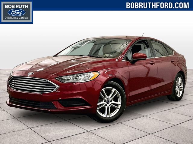 Ruby Red Metallic 2018 Ford Fusion SE Sedan Front-Wheel Drive 6-Speed Automatic