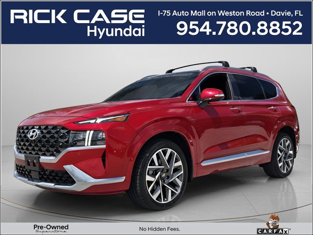Calypso Red 2023 Hyundai Santa Fe SUV / Crossover Front-Wheel Drive Automatic