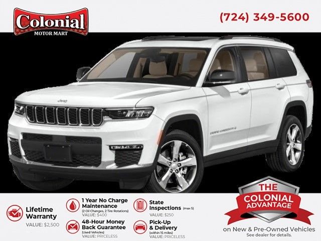 Bright White Clearcoat 2022 Jeep Grand Cherokee L Laredo 4WD SUV / Crossover Four-Wheel Drive 8-Speed Automatic