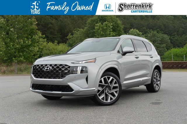 Shimmering Silver Pearl 2023 Hyundai Santa Fe SUV / Crossover All-Wheel Drive Automatic