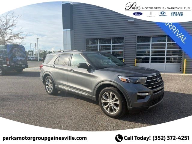 Carbonized Gray Metallic 2023 Ford Explorer SUV / Crossover Rear-Wheel Drive Automatic
