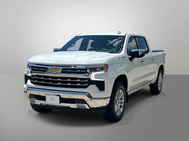 Summit White 2023 Chevrolet Silverado 1500 Pickup Truck Four-Wheel Drive Automatic