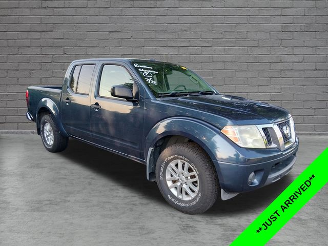 Arctic Blue 2015 Nissan Frontier Pickup Truck 4X2 5-Speed Automatic Overdrive