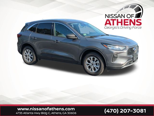 Gray Metallic 2024 Ford Escape SUV / Crossover All-Wheel Drive 8-Speed Automatic