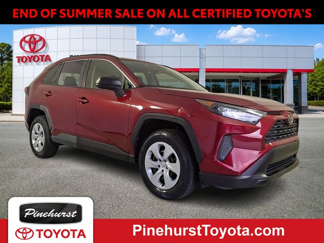 Red 2020 Toyota RAV4 SUV / Crossover Front-Wheel Drive 8-Speed Automatic