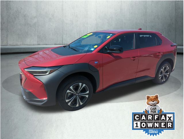 Elemental Red Pearl 2023 Subaru Solterra Premium AWD SUV / Crossover All-Wheel Drive 1-Speed Automatic