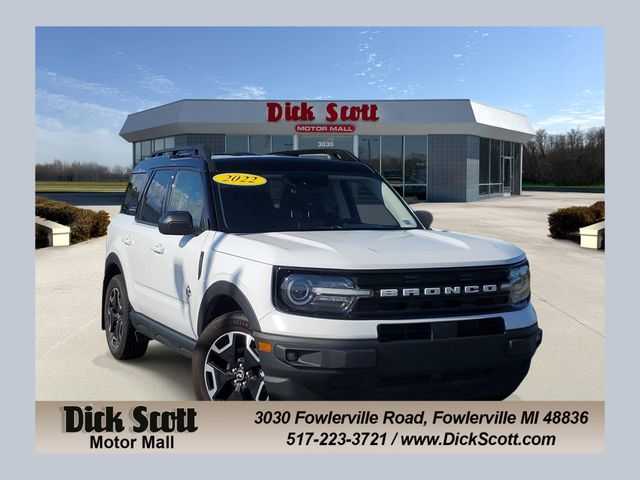 Oxford White 2022 Ford Bronco Sport SUV / Crossover All-Wheel Drive 8-Speed Automatic
