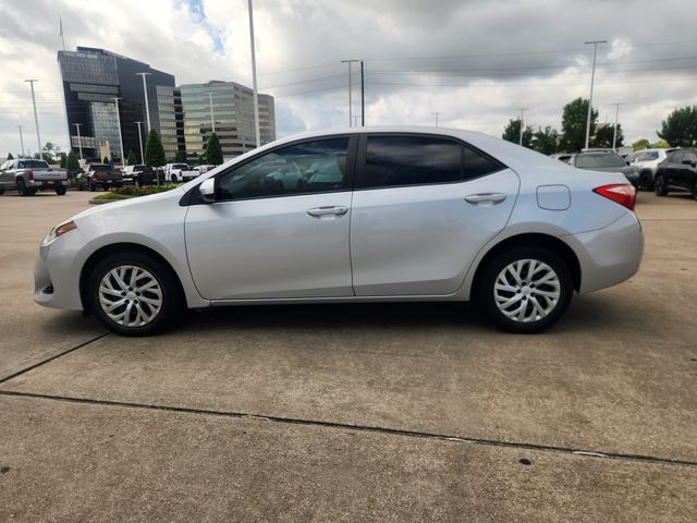 2017 Toyota Corolla LE Silver at Durrett Motor Company