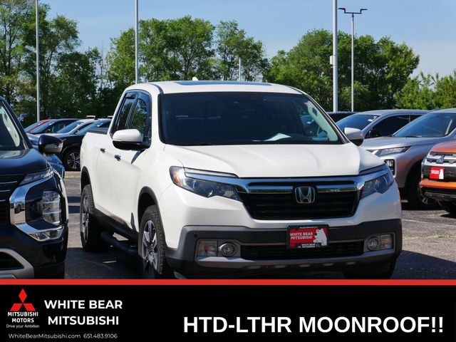 White Diamond Pearl 2019 Honda Ridgeline RTL-E AWD Pickup Truck All-Wheel Drive 6-Speed Automatic