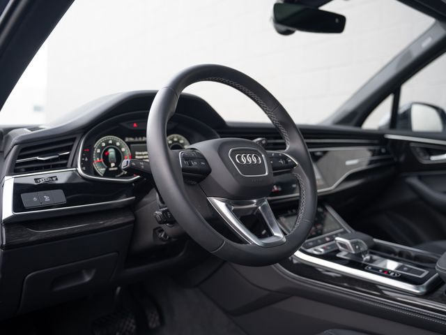 Certified Used 2025 Blue Audi 45 Premium Plus image 4