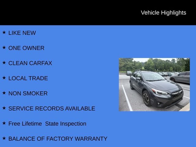 2021 Subaru Crosstrek Limited Gray at Rafferty Subaru