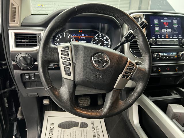 2020 Super Black Nissan Titan SV RWD Truck
