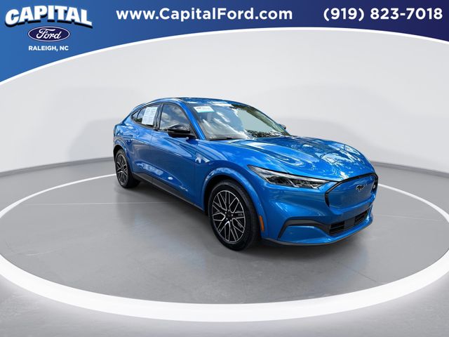 Certified 2025 Ford Mustang Mach-E Premium AWD with VIN 3FMTK3SU2SMA05480 for sale in Raleigh, NC