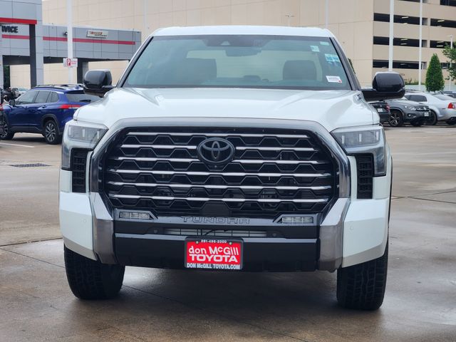 2024 Toyota Tundra Hybrid Limited Beige at Gullo Toyota