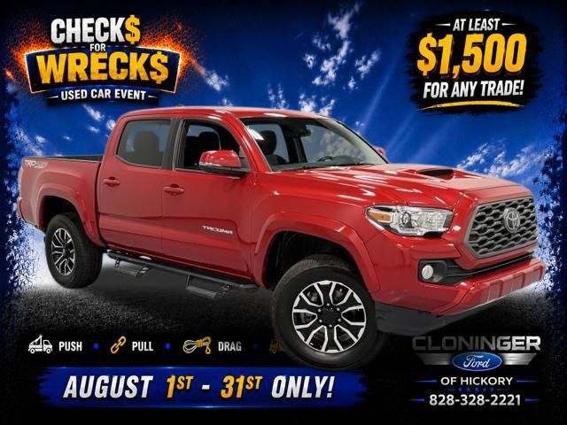 Barcelona Red Metallic 2023 Toyota Tacoma Pickup Truck Four-Wheel Drive 6-Speed Automatic