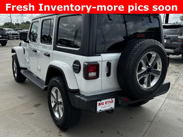 2020 Jeep Wrangler Unlimited Sahara White/off-white at DeMontrond Auto Country