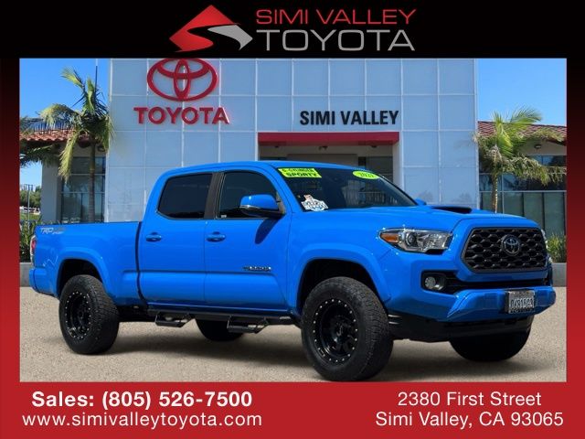 Voodoo Blue 2021 Toyota Tacoma Pickup Truck Four-Wheel Drive 6-Speed Automatic