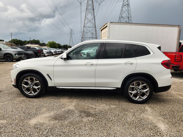 2021 BMW X3 sDrive30i White at Bravo Nissan