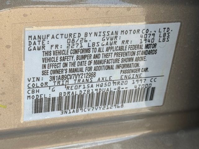 New 2027 Nissan Sentra Sedan